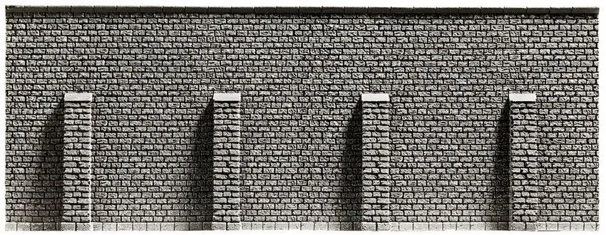Noch 58057 - Stützmauer extra lang, 66,8 x 12,5 cm H0 1:87