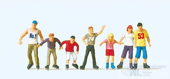 Preiser 10496 - Inlineskater H0 1:87