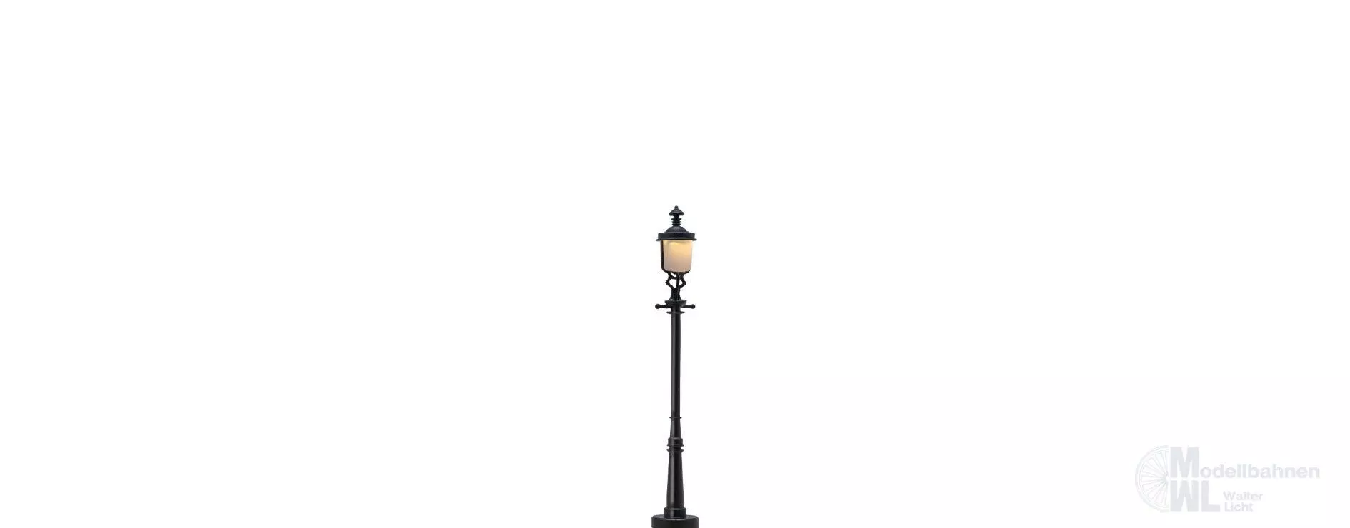 Brawa 84045 - Gasleuchte Baden-Baden mit Stecksockel LED H0 1:87