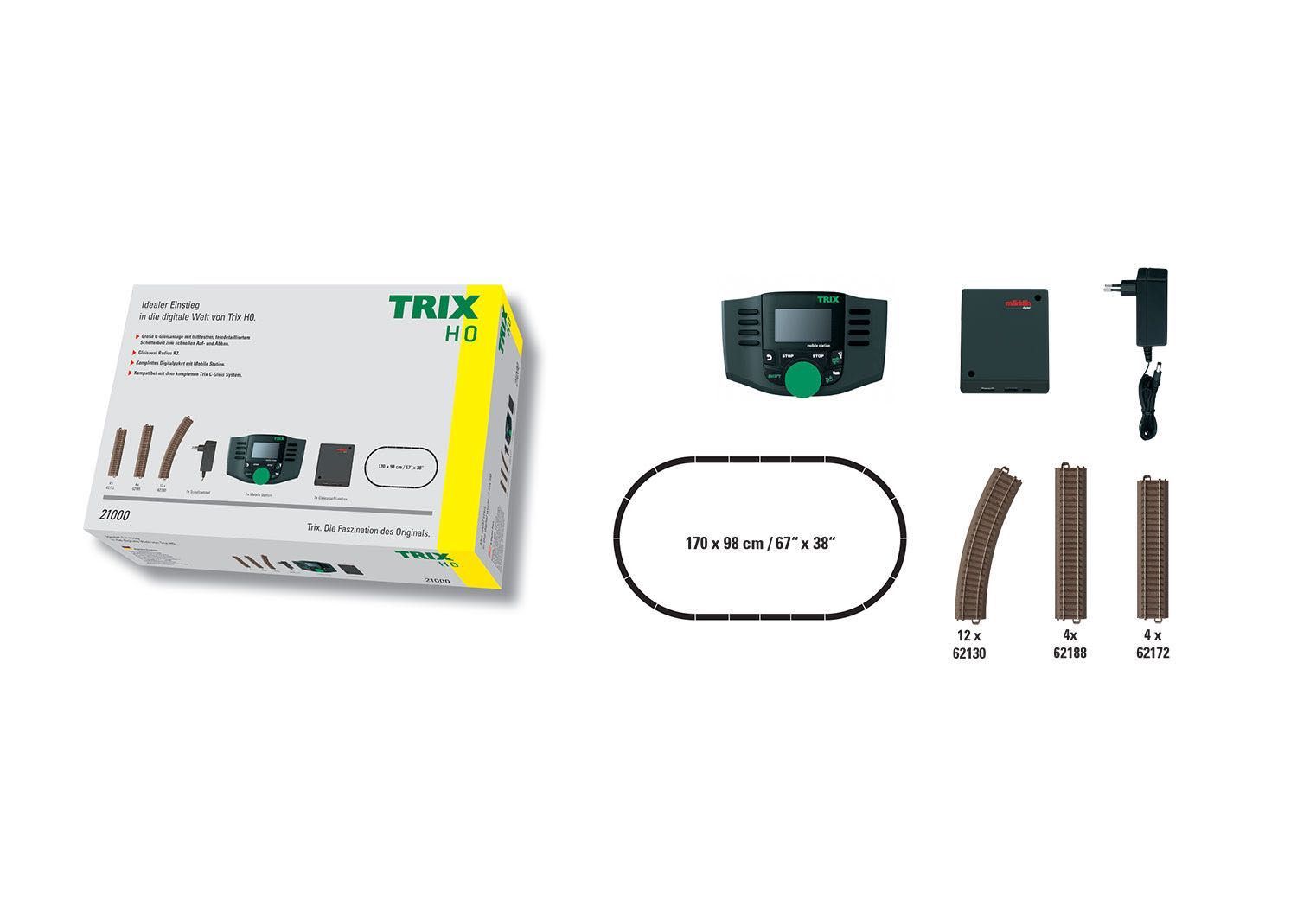 Trix 21000 - Digitaler Einstieg H0/GL DIGITAL