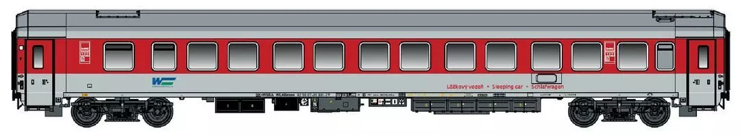 LS Models 48209 - Schlafwagen WAGONSERVICE Ep.VI WLABmee H0/GL