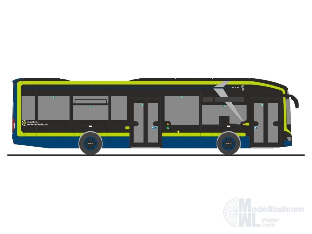 Rietze 76335 - MAN Lion´s City 12 E MVV - Geldhauser H0 1:87