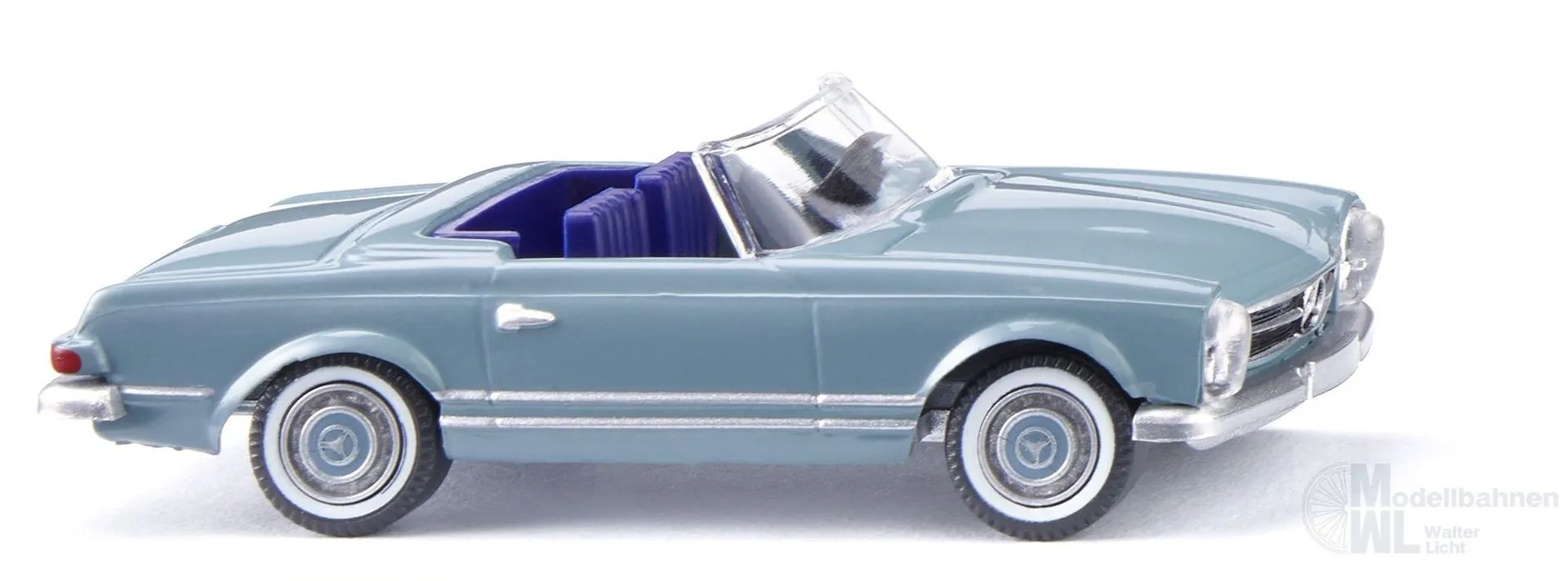 Wiking 014248 - Mercedes-Benz 280 SL - horizontblau H0 1:87