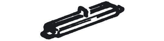 Roco 42611 - Isolierverbinder für Roco-Line H0