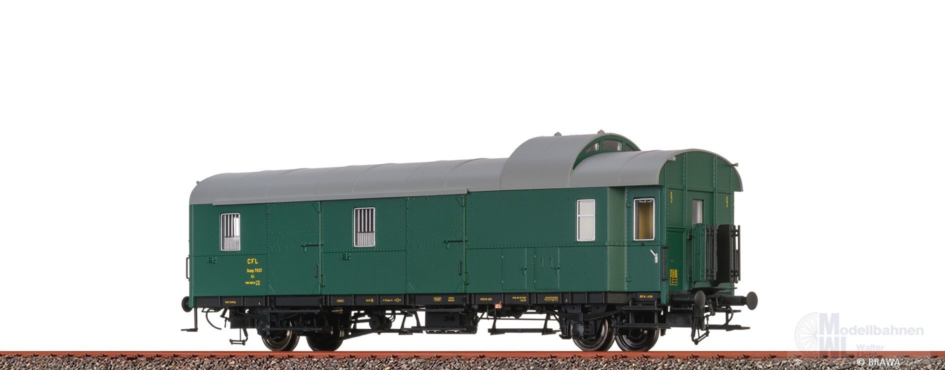 Brawa 46719 - Gepäckwagen CFL Ep.III D2mep H0/GL 