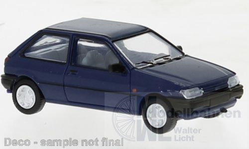 PCX-Models 870462 - Ford Fiesta MK III dunkelblau 1989 H0 1:87
