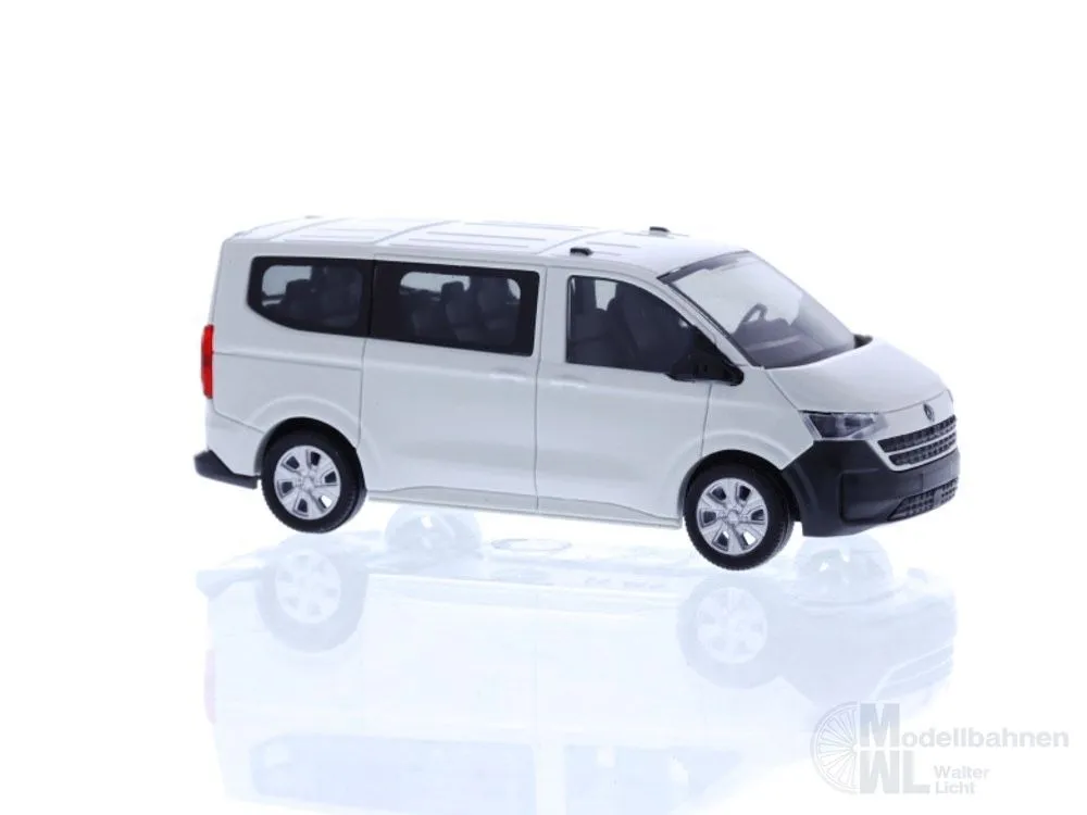 Rietze 11725 - Volkswagen e-Transporter T7 Bus KR FD clear white H0 1:87