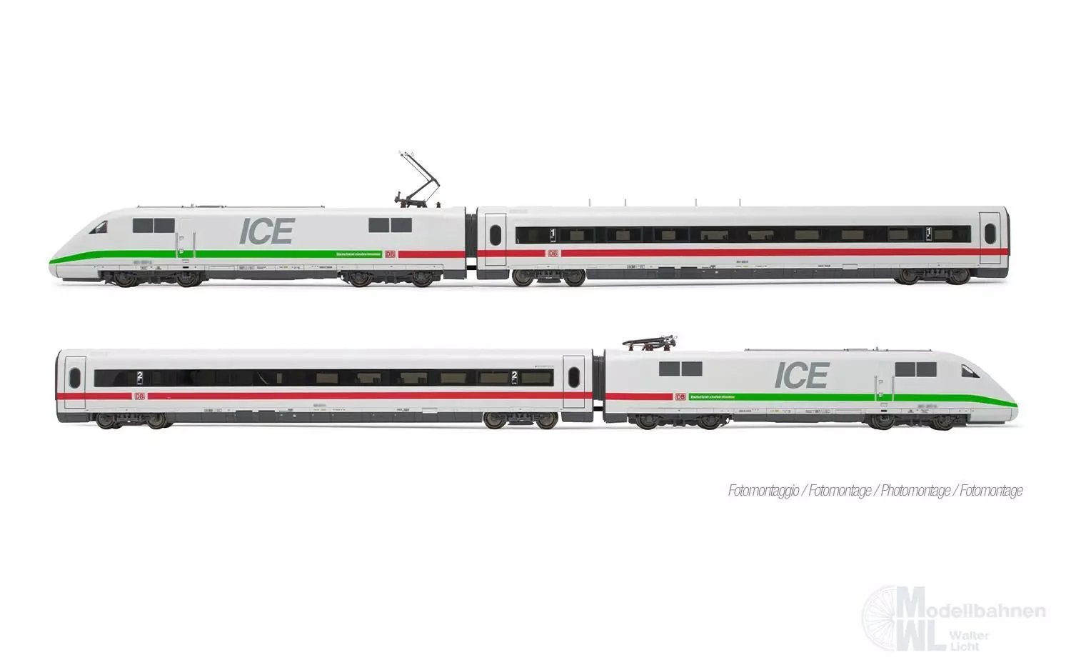 Lima 1754 - Triebzug ICE 1 DB Ep.VI Klimaschützer 4.tlg. H0/GL