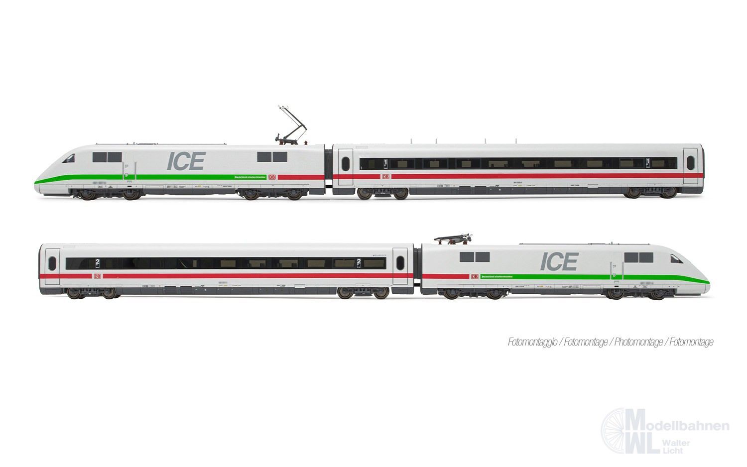Lima 1754 - Triebzug ICE 1 DB Ep.VI Klimaschützer 4.tlg. H0/GL