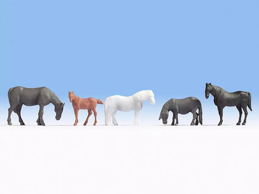 Noch 18215 - Pferde H0 1:87