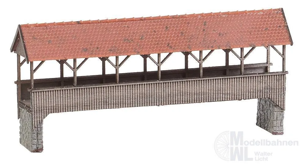 Faller 222574 - Überdachte Fußgängerbrücke N 1:160