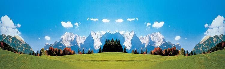 Faller 180513 - Modellhintergund Karwendelgeb. H0 1:87