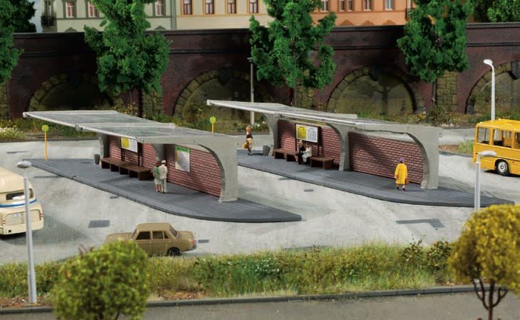 Auhagen 13350 - Erweiterung Busbahnhof TT 1:120