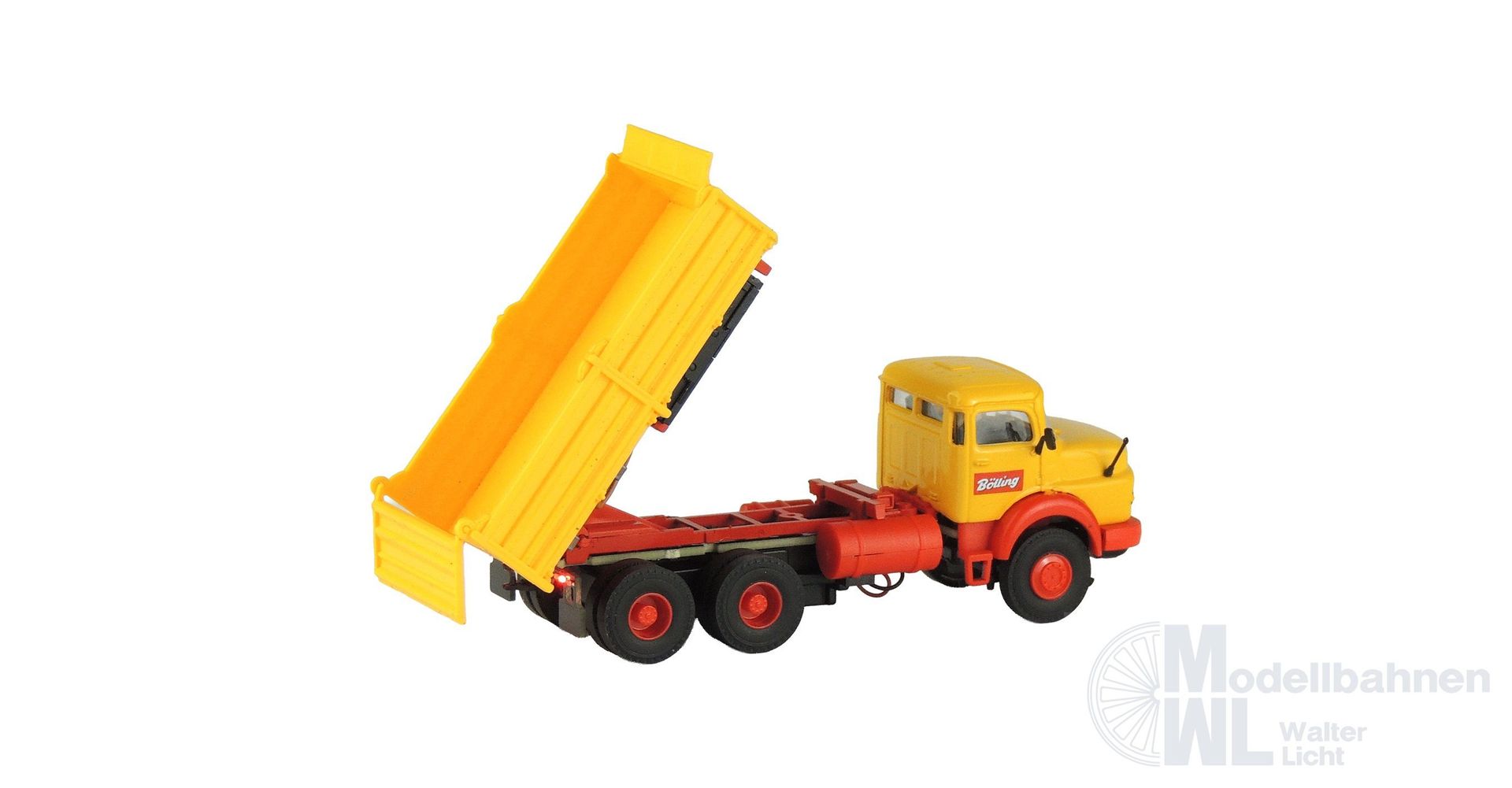 Viessmann 8603 - Mercedes-Benz Rundhauber 3-achs Kipper motrische Kippfunktion H0 1:87