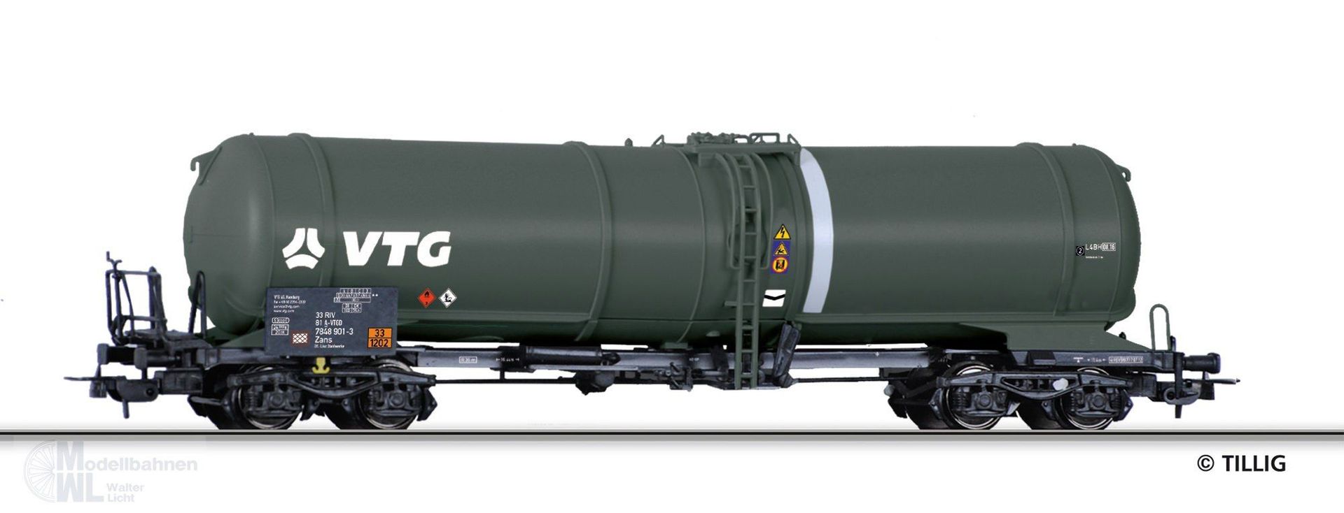 Tillig 77058 - Kesselwagen VTG Ep.VI Zans H0/GL