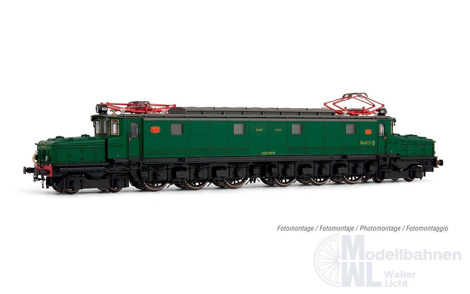 Electrotren 2025S - E-Lok Reihe 272 003-5 RENFE Ep.V H0/GL Sound Electrotren 2025S - E-Lok Reihe 272 003-5 RENFE Ep.V H0/GL Sound
