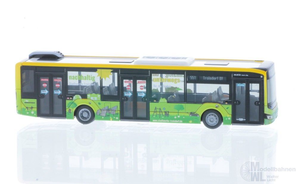 Rietze 75366 - MAN Lion´s City 12´18 RSVG - Nachhaltig unterwegs H0 1:87