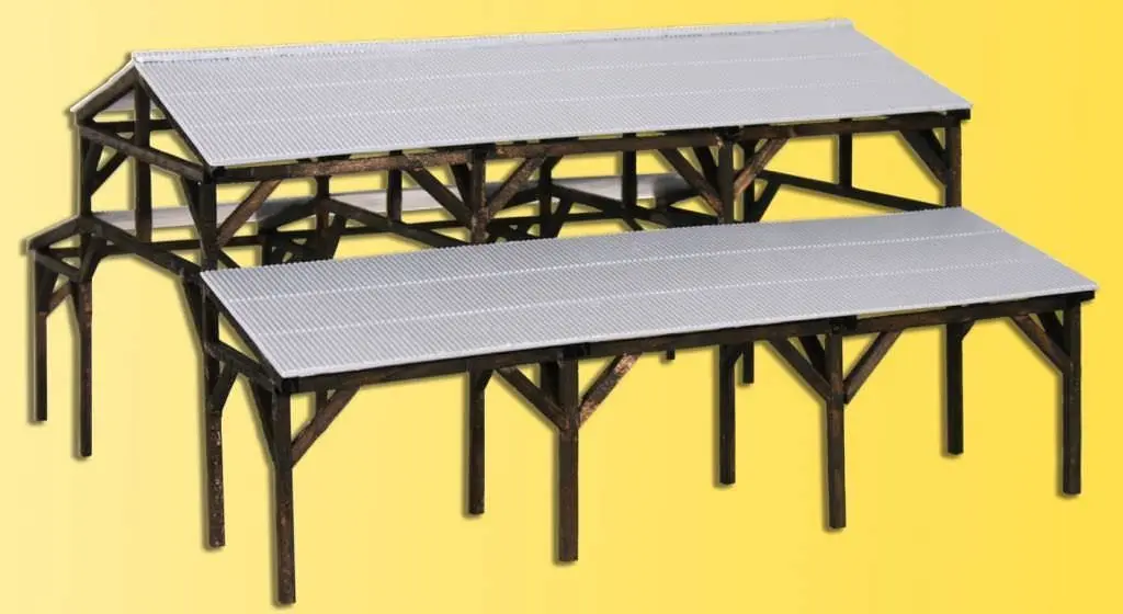 Kibri 39095 - Holzunterstand H0 1:87