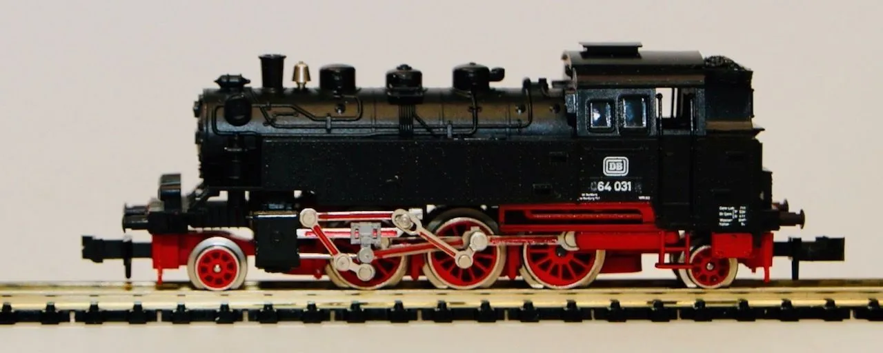 Trix 12030 - MINITRIX - Dampflok BR 064 031-8 DB Ep.IV N 1:160