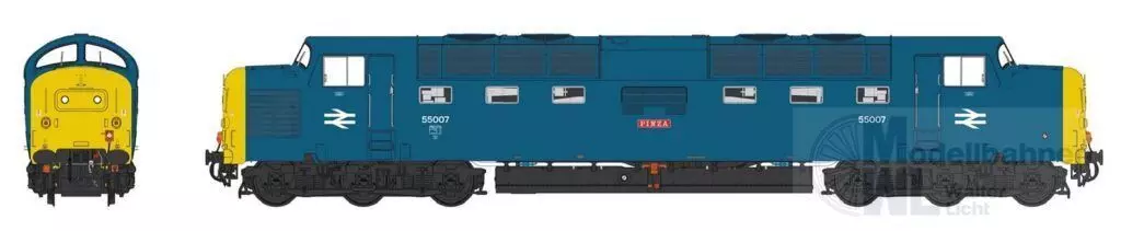 Heljan 14055501 - Diesellok Class 55 GB Ep.IV 55007 TT 1:120