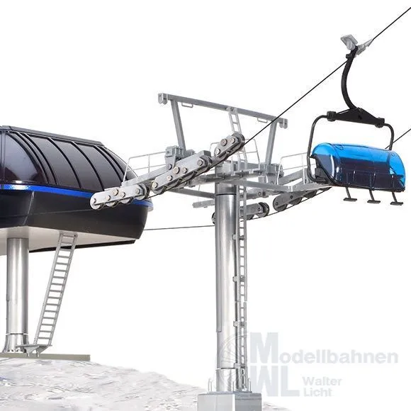 Brawa 6346 - Sesselbahn 6er-Sessel H0 1:87