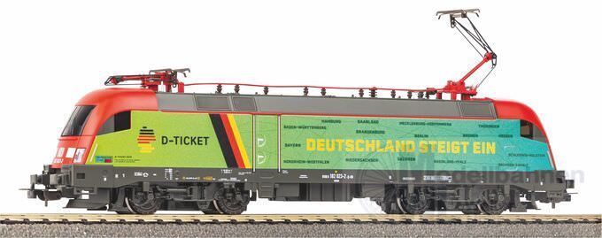 Piko 57927 - E-Lok Taurus DB Ep.VI Deutschland Ticket H0/GL