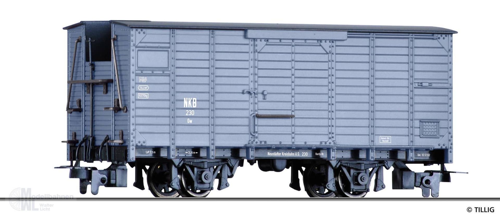 Tillig 05947 - Güterwagen ged. NKB Ep.III Gw H0e Tillig 05947 - Güterwagen ged. NKB Ep.III Gw H0e
