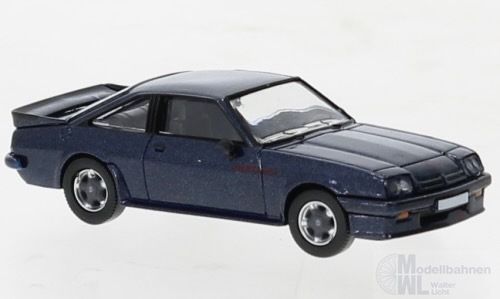 PCX-Models 870640 - Opel Manta B GSI metallic dunkelblau 1984 H0 1:87