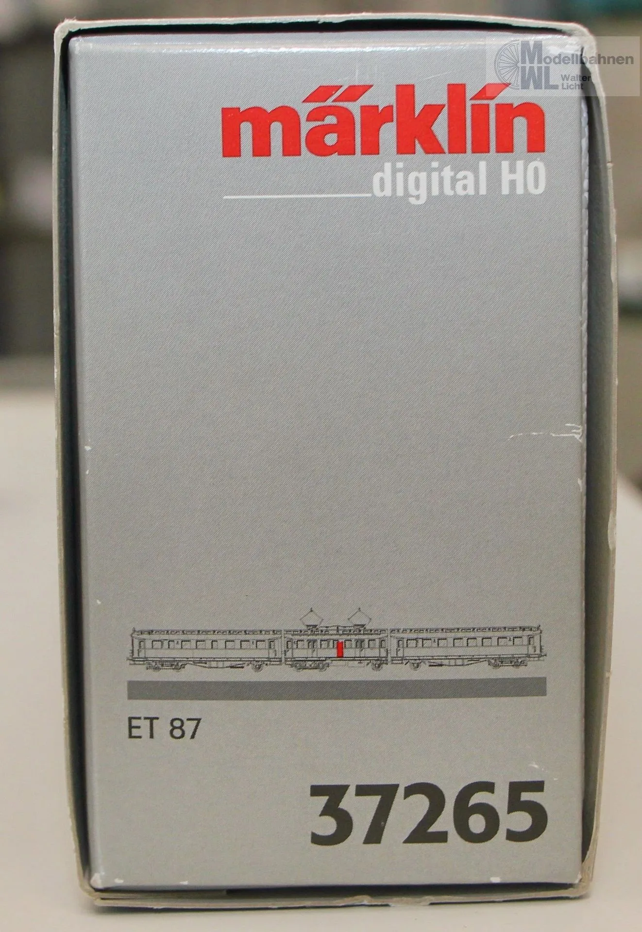 Märklin 37265 - MÄRKLIN - Triebzug ET 87 DB Ep.III H0/WS Digital