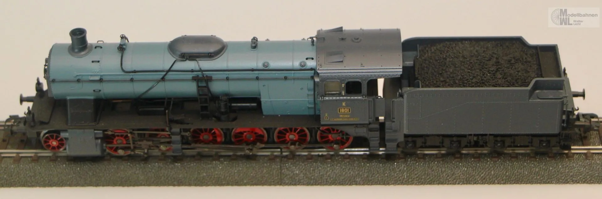 Märklin 37059 - MÄRKLIN - Dampflok Serie K K.W.St.E. Ep.I blau H0/WS Sound