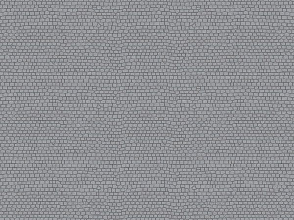 Auhagen 52436 - 1 Dekorplatte Pflasterstein gerade Strukturfläche 100 x 200 mm H0 1:87