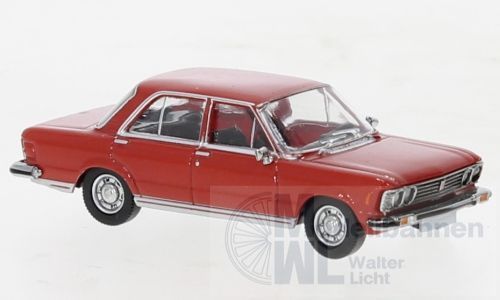 PCX-Models 870636 - Fiat 130 1969 rot H0 1:87