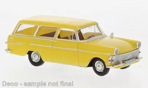 Brekina 20136 - Opel P2 CarAVan, gelb H0 1:87