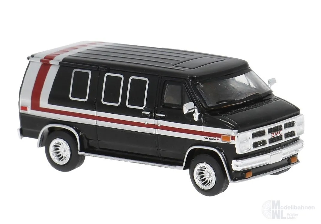 Brekina 18262 - GMC Vandura schwarz H0 1:87