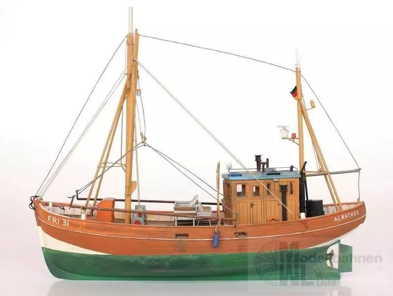 ARTITEC b.v. 50115 - Krabbenkutter Vollrumpf BAUSATZ H0 1:87