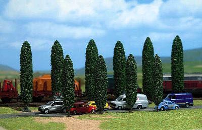 Busch 6239 - 10 Pappeln 75/95 mm TT 1:120