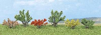 Busch 6055 - 6 Büsche H0 1:87