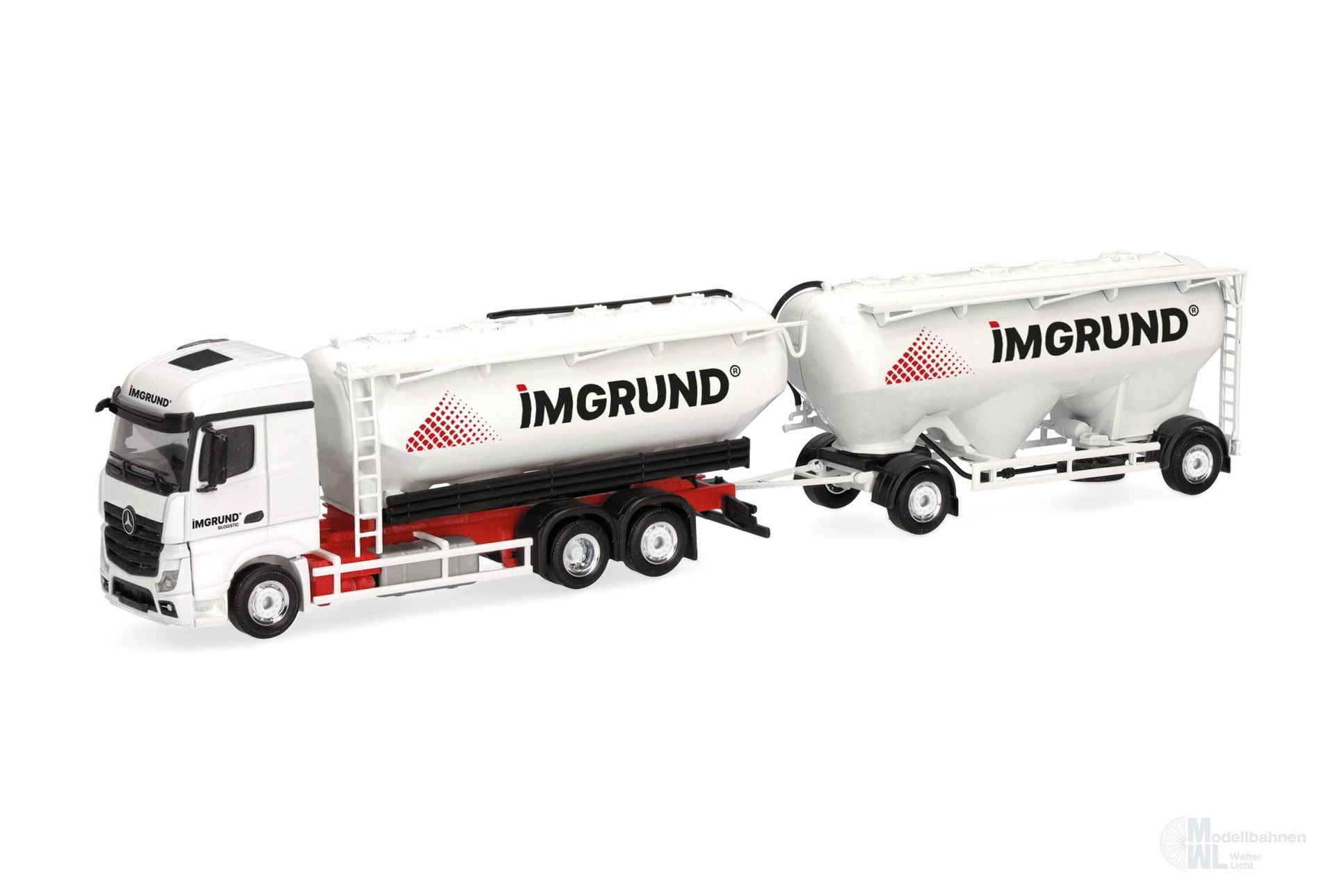 Herpa 319157 - Mercedes-Benz Actros Eutersilo Hängerzug Imgrund H0 1:87