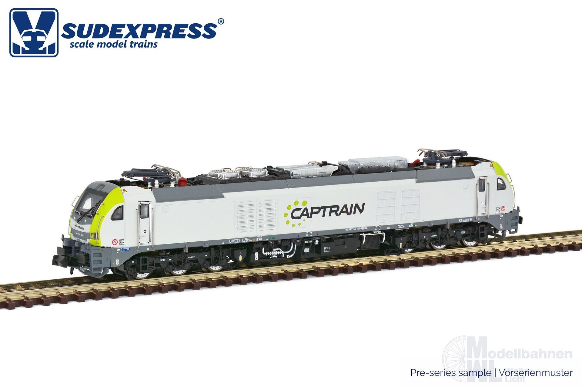 Sudexpress N1591011 - Zweikraftlok BR 159 / EuroDual Captrain Ep.VI N 1:160