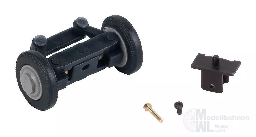 Faller 163020 - Vorderachse komplett montiert für VW Käfer Grau H0 1:87