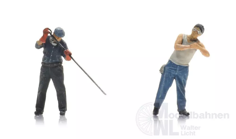 ARTITEC b.v. 5870088 - SNCF Dampflokbesatzung LeNorman (2x) H0 1:87