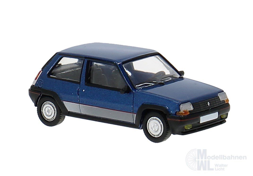 PCX-Models 870297 - Renault 5 GT Turbo metallic blau 1985  H0 1:87
