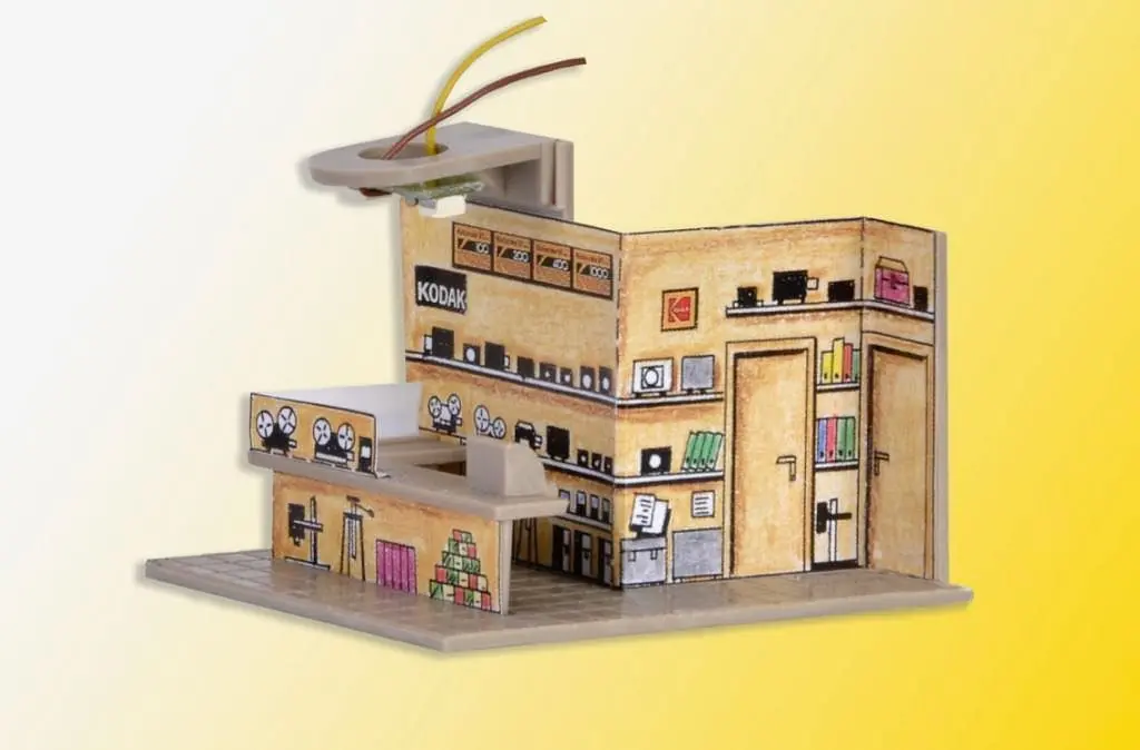 Vollmer 43841 - Fotohaus mit Inneneinricht H0 1:87