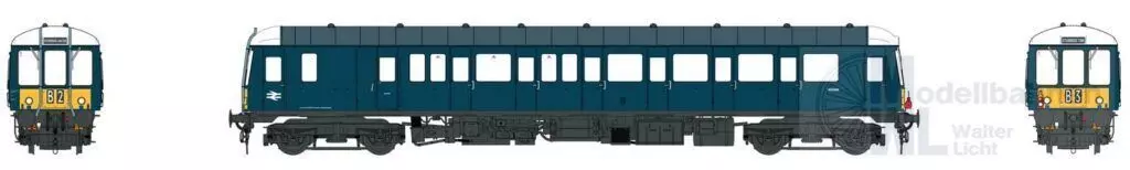 Heljan 14012631 - Triebwagen Class 122 GB Ep.IV W55008 TT 1:120