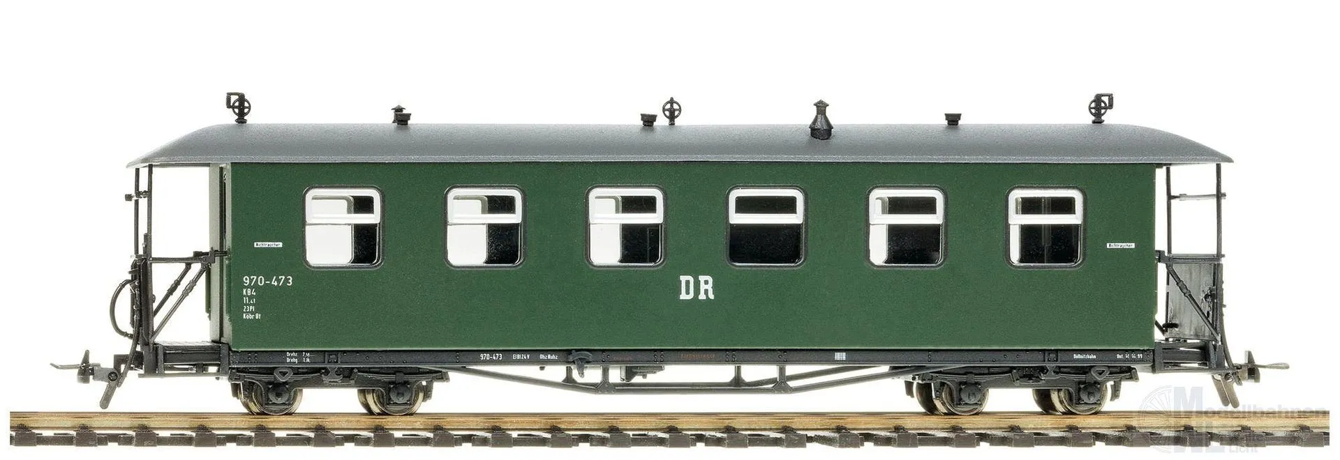 Bemo 3020800 - Personenwagen DR Ep.V7VI 970-473 Museumswagen Schönheide H0e