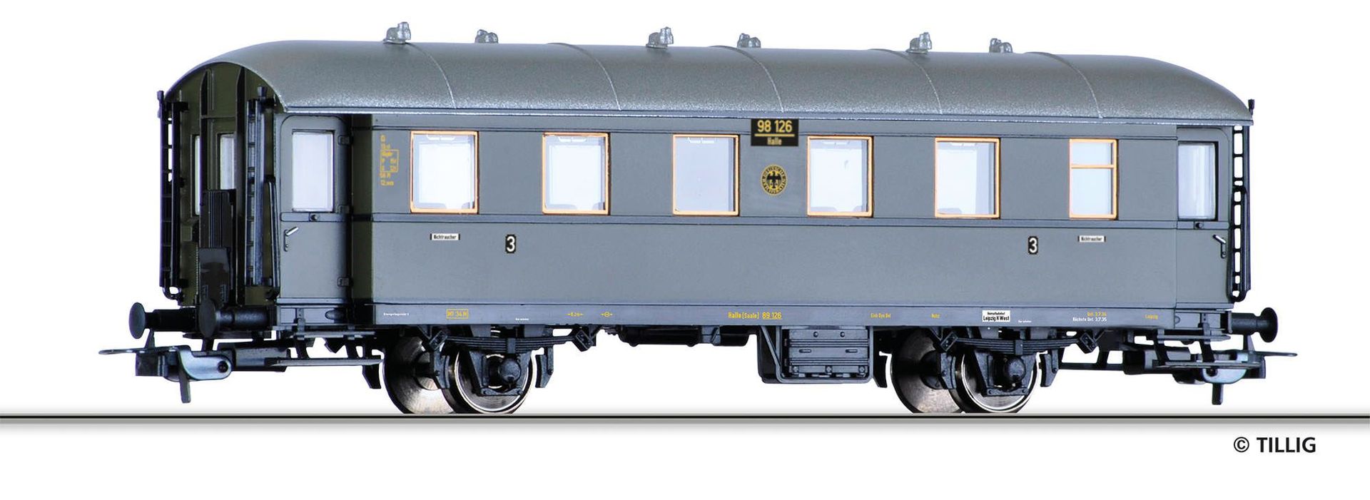 Tillig 74967 - Personenwagen DRG Ep.II Ci-33 3.Kl. H0/GL