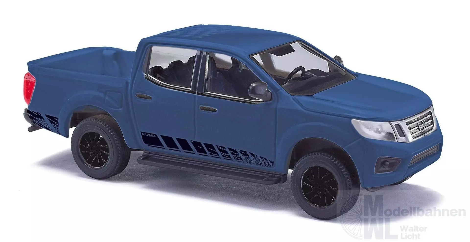 Busch 53710 - Nissan Navara N-Guard blau H0 1:87