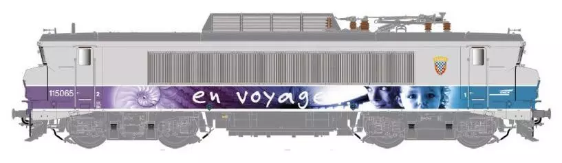 LS Models 10991S - E-Lok BB15065 SNCF Ep.VI EnVoyage H0/WS Sound