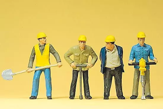 Preiser 63065 - Gleisbauarbeiter Spur 1