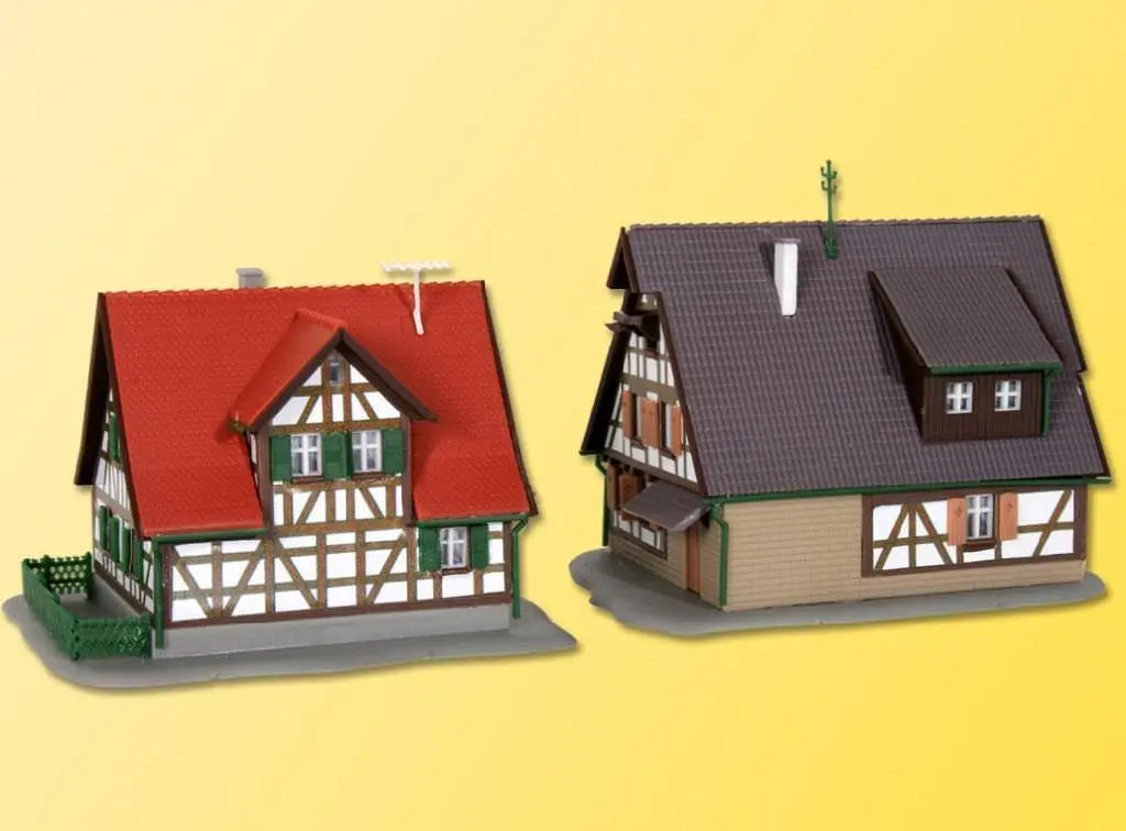 Kibri 36406 - Fachwerkhäuser 2 Stück Z 1:220